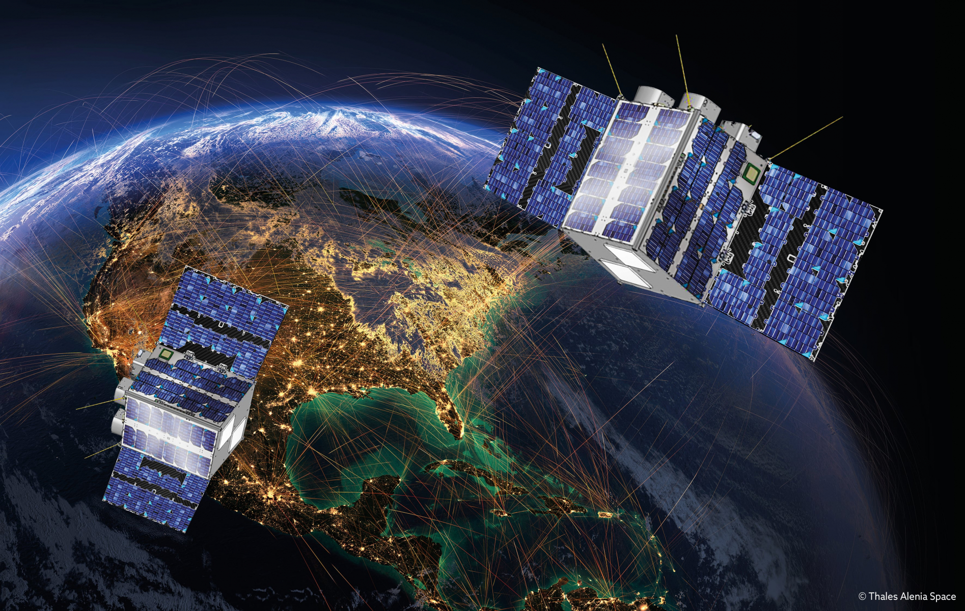 Omnispace selected Thales Alenia Space to design and build an initial set of two satellites as part of of its satellite-based Internet of Things (IoT) infrastructure. These will include customised antennas from Anywaves. 