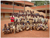 Middle school class in Nanoro, Burkina Faso