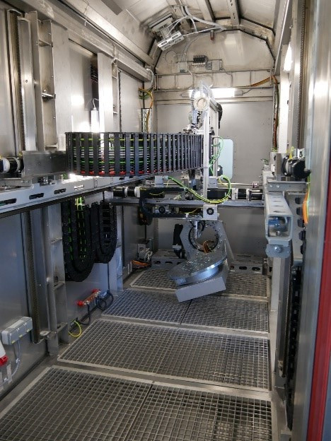 Inside the 3D printer for large parts (Image credit: RHP Technology) 