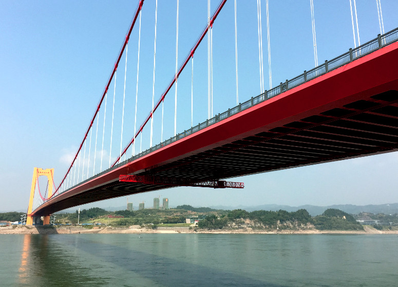The Zhixi Yangtze River Bridge. Credit: GeoSHM