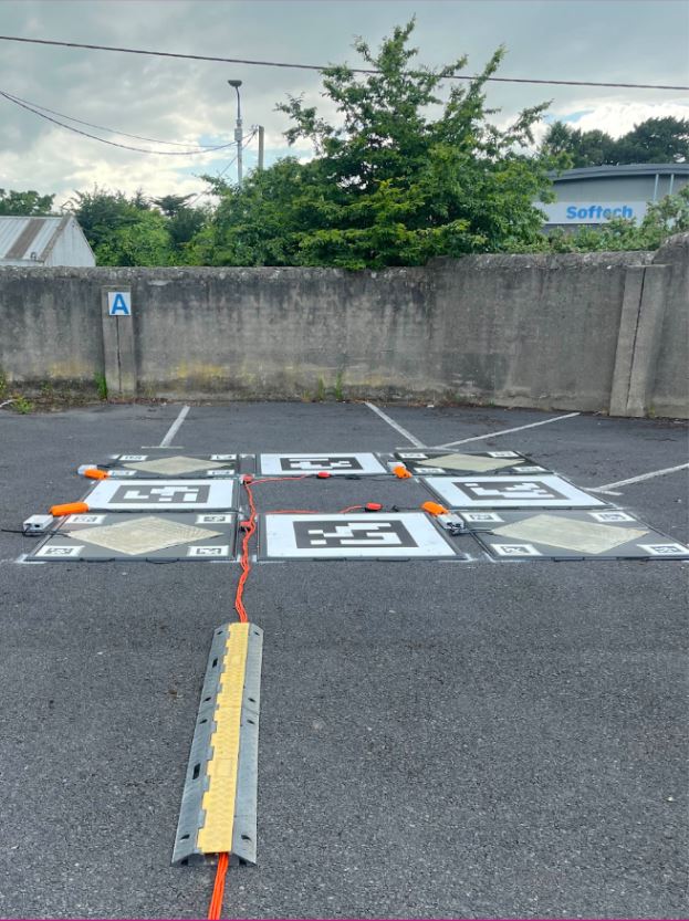 Drone landing pads at Dublin nest Credit: Apian, July 2024