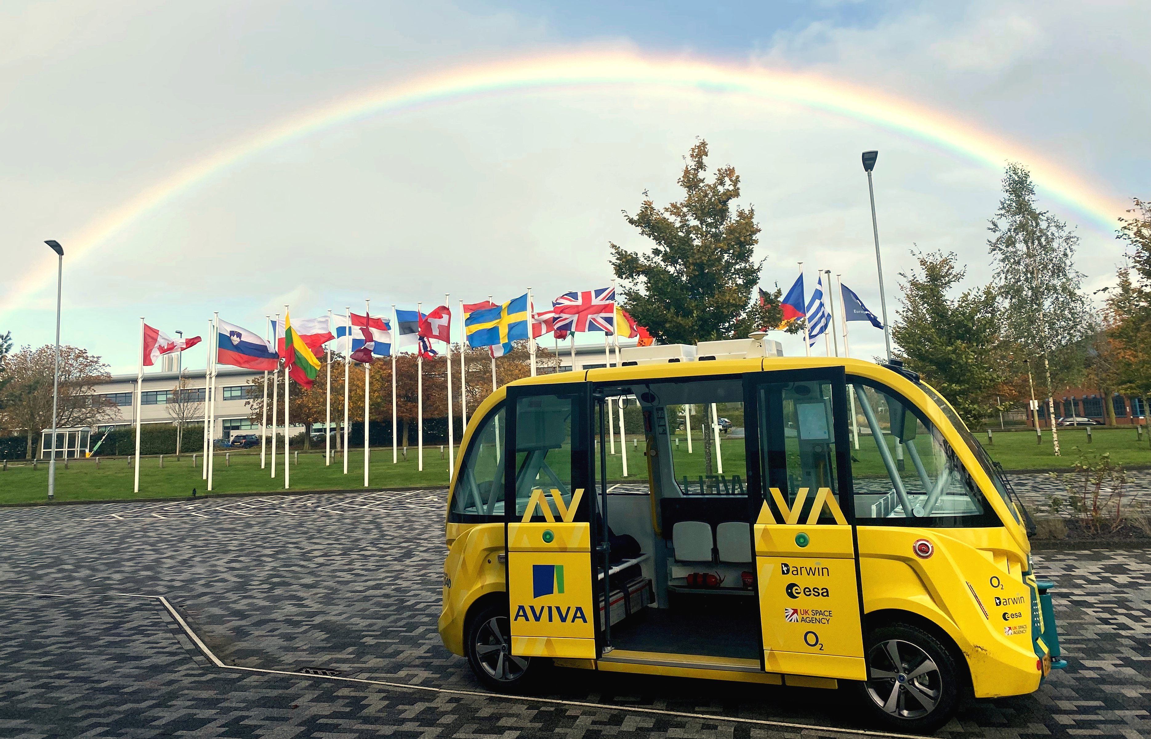 Darwin autonomous shuttle. Credit: Darwin Innovation Group