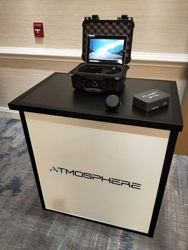 ATMOSPHERE’s booth at Iridium Partner Conference 2023