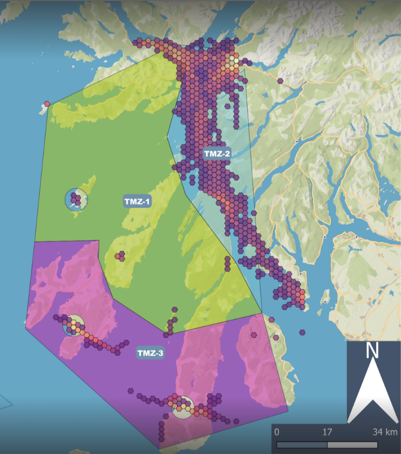 Figure 4: TMZ Airspace Area Overview