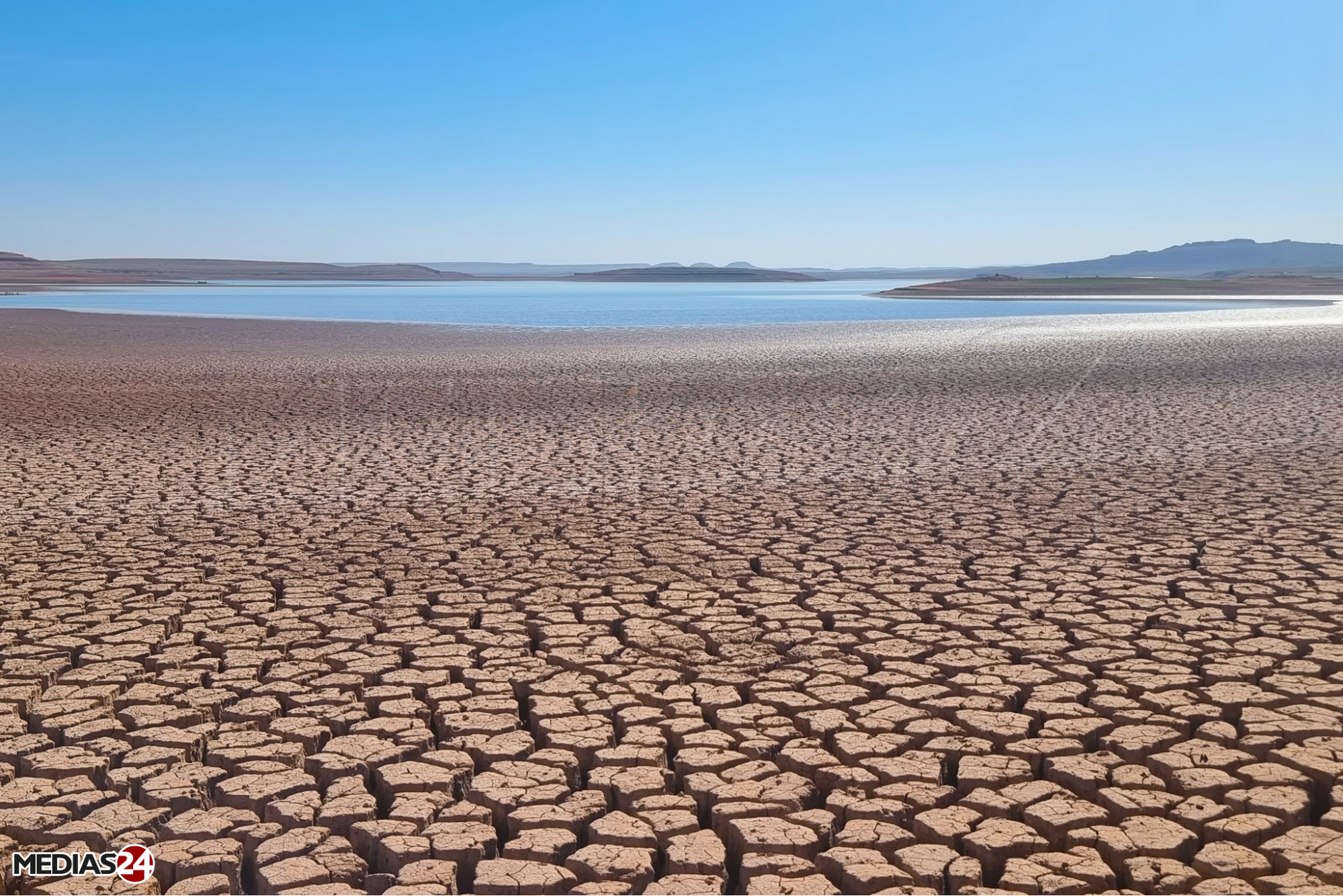 Image credit : Medias24 Morocco, Al Massira dam, November 2023