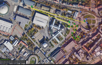 Figure 3 - Route planning 