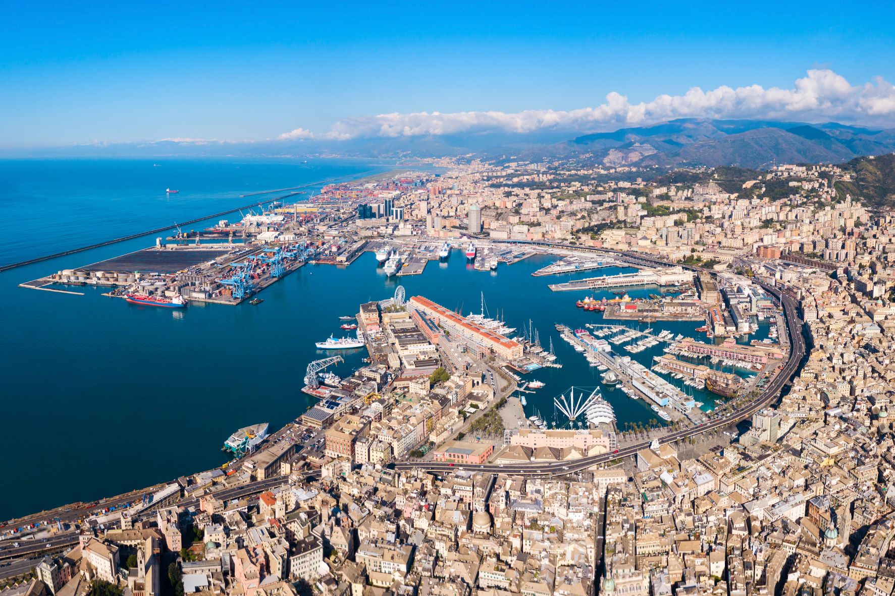Port of Genoa. Credit: Shutterstock