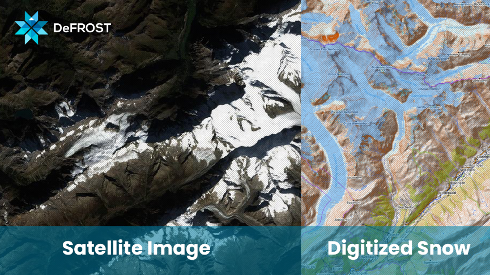 Daily snow cover is measured (at 30 metres spatial resolution) by combining and processing near real-time satellite data (Photo credit: WeGAW)
